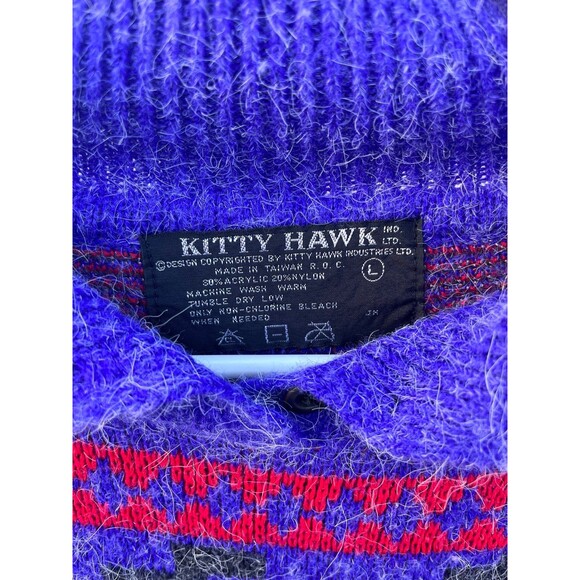 Vintage Kitty Hawk Wool sweater - Picture 2 of 3